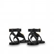 Louis Vuitton Faro Flat Sandal in Black - Shoes 1A8N13
