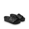 Louis Vuitton Jumbo Flatform Mule in Black - Shoes 1A8N3N