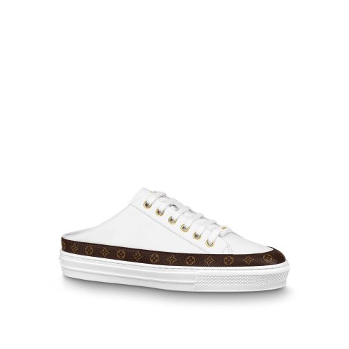 Louis Vuitton Stellar Open Back Sneaker in White - Shoes 1A8NEJ