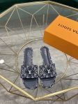 Louis Vuitton Since 1854 Revival Flat Mule in Blue - Shoes 1A8NVU