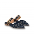Louis Vuitton Since 1854 Sofia Flat Mule in Blue - Shoes 1A8NWP