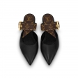Louis Vuitton Sofia Flat Mule in Black - Shoes 1A8O0P