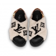 Louis Vuitton Paseo Flat Comfort Sandal in Beige - Shoes 1A8QK6