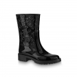 Louis Vuitton Drops Flat Half Boot in Black - Shoes 1A8QV0
