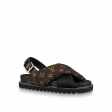 Louis Vuitton Paseo Flat Comfort Sandal in Brown - Shoes 1A8SU9