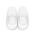 Louis Vuitton Sunbath Flat Mule in White - Shoes 1A8ULG