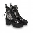 Louis Vuitton Platform Desert Boot in Grey - Shoes 1A8ULZ
