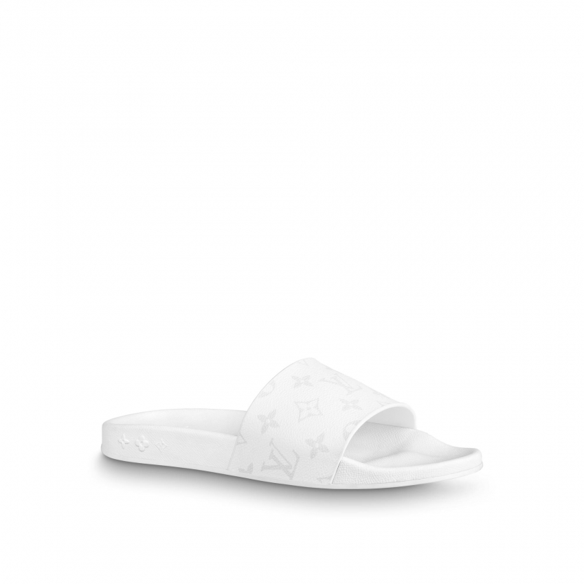Louis Vuitton Waterfront Mule in White - Men Shoes 1A8VAO