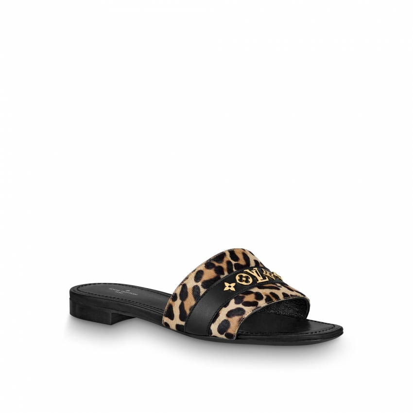 Louis Vuitton Revival Flat Mule in Brown - Shoes 1A8W5Z