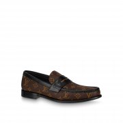 Louis Vuitton LVxNBA LV Loafer in Brown - Men Shoes 1A9098