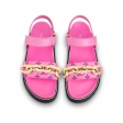 Louis Vuitton Paseo Flat Comfort Sandal in Rose - Shoes 1A90PY