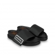 Louis Vuitton Lv Sunset Flat Comfort Mule in Black - Shoes 1A93SI