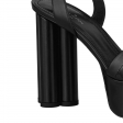 Louis Vuitton Podium Platform Sandal in Black - Shoes 1A95V5