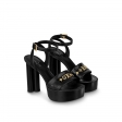 Louis Vuitton Podium Platform Sandal in Black - Shoes 1A95V5