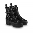 Louis Vuitton Laureate Platform Desert Boot in Black - Shoes 1A967G