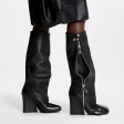 Louis Vuitton Patti Wedge High Boot 9,5Cm in Black - Shoes 1A9C03
