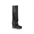 Louis Vuitton Patti Wedge High Boot 9,5Cm in Black - Shoes 1A9C03