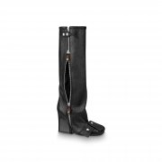 Louis Vuitton Patti Wedge High Boot 9,5Cm in Black - Shoes 1A9C03