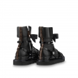 Louis Vuitton Square Pillow Flat Ankle Boot in Black - Shoes 1A9C0E