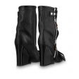 Louis Vuitton Patti Wedge Half Boot 9,5Cm in Black - Shoes 1A9C3R