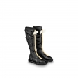 Louis Vuitton Square Pillow Flat High Boot in Black - Shoes 1A9C5G