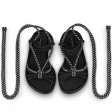 Louis Vuitton Maia Flat Sandal in Black - Women Shoes 1A9C5T