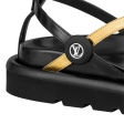 Louis Vuitton Pool Pillow Comfort Sandal in Gold - Shoes 1A9CCJ