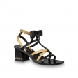 Louis Vuitton Peplum Sandal 5,5Cm in Gold - Shoes 1A9CD2