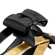 Louis Vuitton Peplum Flat Mule in Gold - Shoes 1A9CEB