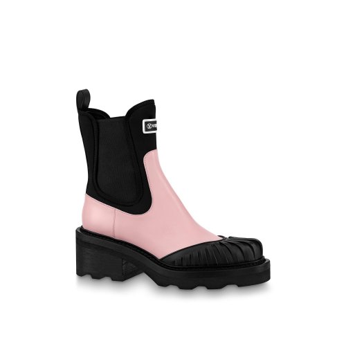 Louis Vuitton Lv Beaubourg Ankle Boot - Women - Shoes 1A9GZJ Pink