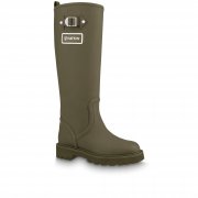 Louis Vuitton Territory Flat High Boot - Women - Shoes 1A9H2V Khaki