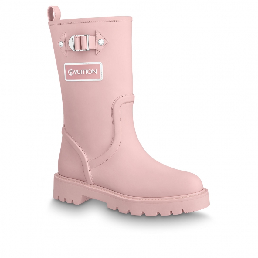 Louis Vuitton Territory Flat Half Boot - Women - Shoes 1A9HA3 Pink