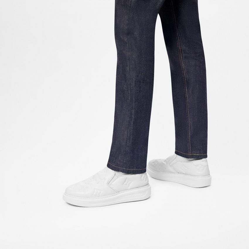 Louis Vuitton Beverly Hills Slip On - Men - Shoes 1A9K9J White