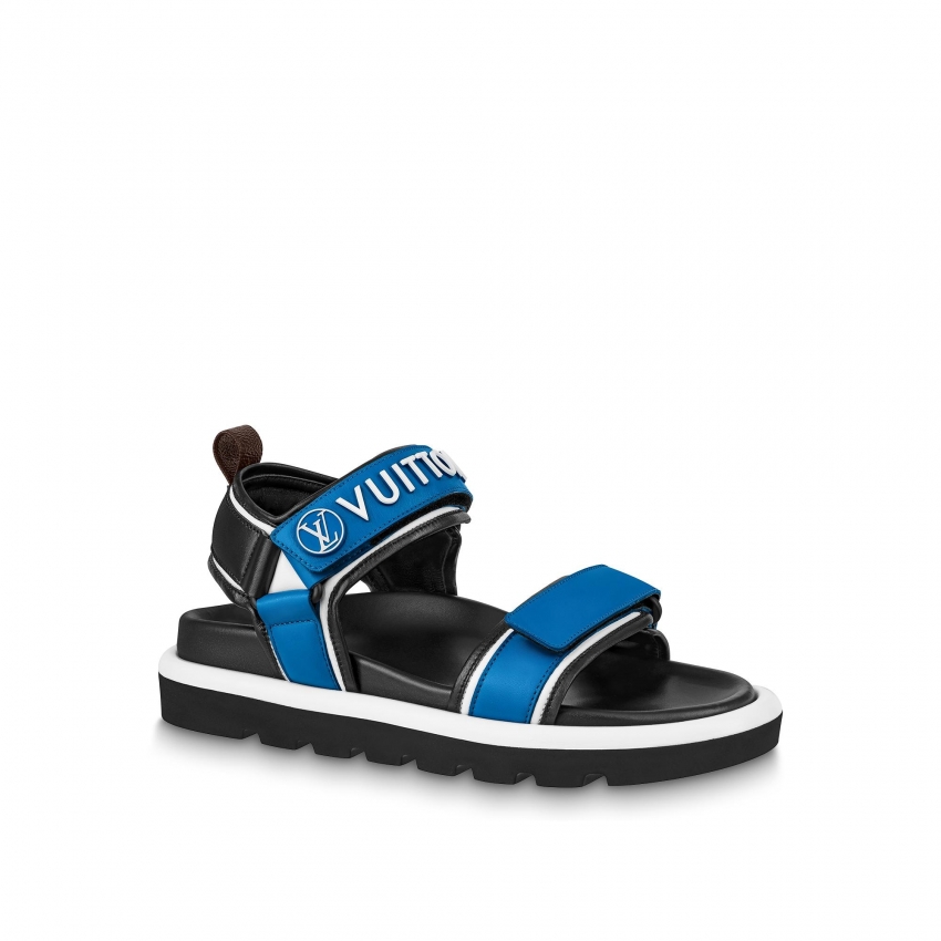 Louis Vuitton Pool Pillow Comfort Sandal - Women - Shoes 1A9OCU Blue