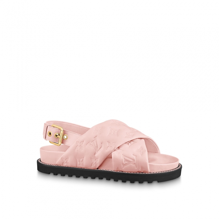 Louis Vuitton Paseo Flat Comfort Sandal - Women - Shoes 1A9RFG Light Pink