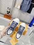 Louis Vuitton Lv Squad Sneaker in Blue - Women - Shoes 1A9S06