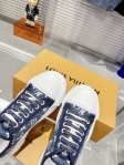 Louis Vuitton Lv Squad Sneaker in Blue - Women - Shoes 1A9S06