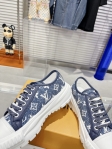 Louis Vuitton Lv Squad Sneaker in Blue - Women - Shoes 1A9S06