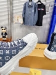 Louis Vuitton Lv Squad Sneaker Boot in Blue - Women - Shoes 1A9S12