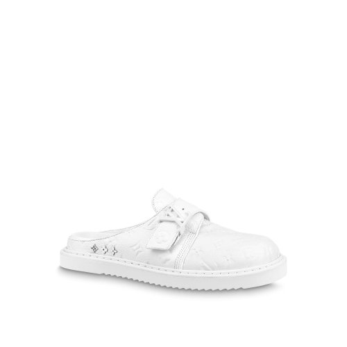 Louis Vuitton LV Easy Mule - Men - Shoes 1AA0CR White