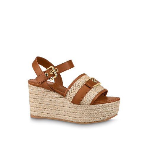 Louis Vuitton Starboard Wedge Sandal - Women - Shoes 1AA1IN