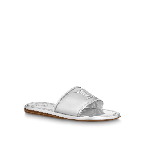 Louis Vuitton Magnetic Flat Mule - Women - Shoes 1AA1KZ Silver