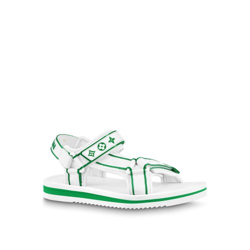 Louis Vuitton Panama Sandal - Men - Shoes 1AA4FV White