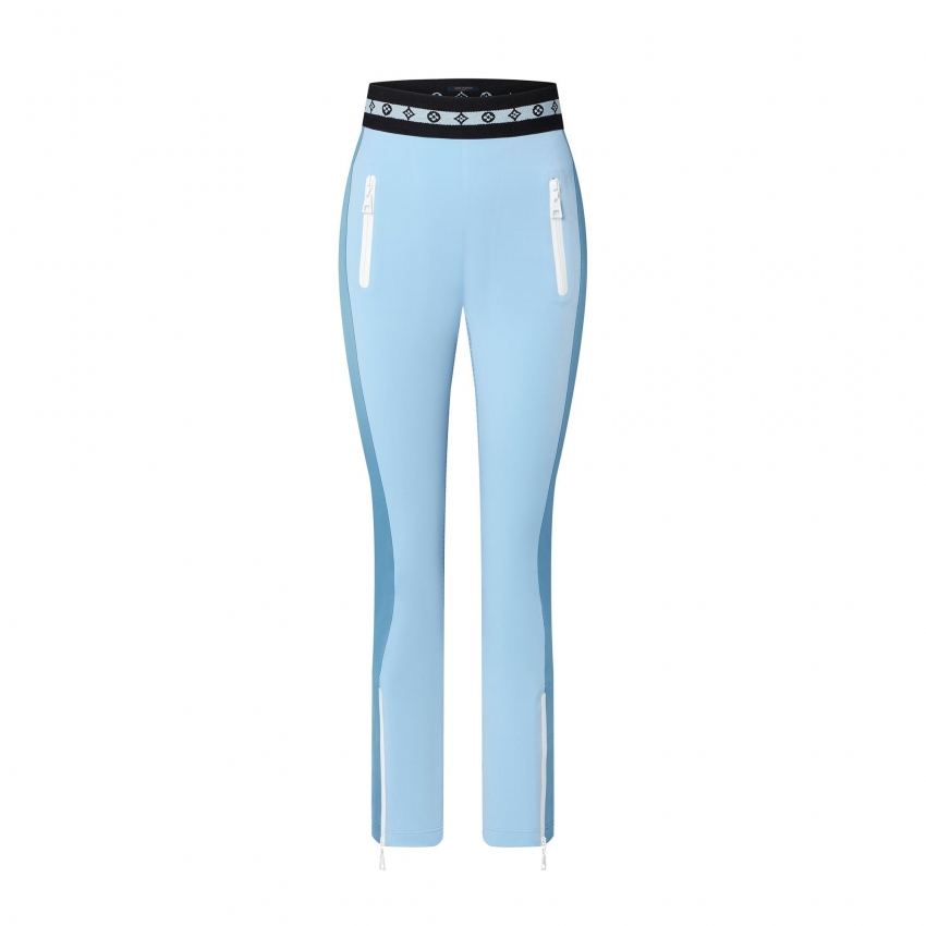 Louis Vuitton LV Match Technical Jersey Leggings - Women - Ready-to-Wear 1AA8KV Bleu Glacier