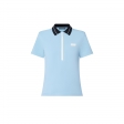 Louis Vuitton LV Match Polo Top - Women - Ready-to-Wear 1AA8VN Bleu Glacier