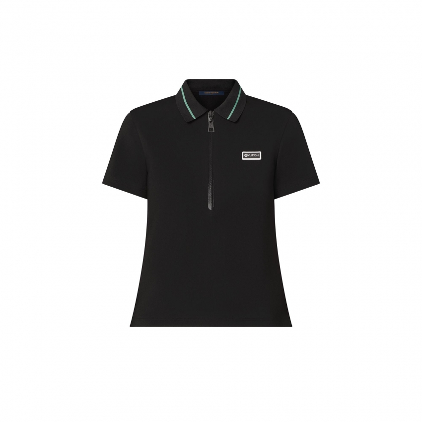 Louis Vuitton LV Match Polo Top - Women - Ready-to-Wear 1AA8VV Black