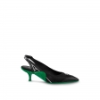 Louis Vuitton Archlight Slingback Pump - Women - Shoes 1AAC67 Black Green Acid