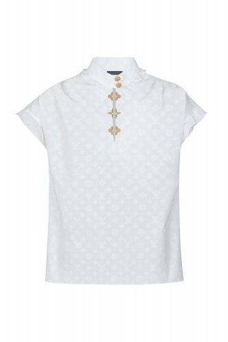 Louis Vuitton Frill Blouse - Women - Ready-to-Wear 1A5M05