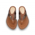 Louis Vuitton Sunny Flat Thong Gold - Women - Shoes 1A9POQ
