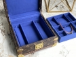 Louis Vuitton Jewelry Box Monogram Canvas in Blue - Travel M20040